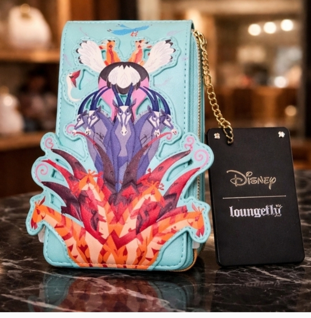 Loungefly Multicolor Disney Wallet NWT